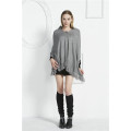 ladies knitted one piece wear cashmere poncho